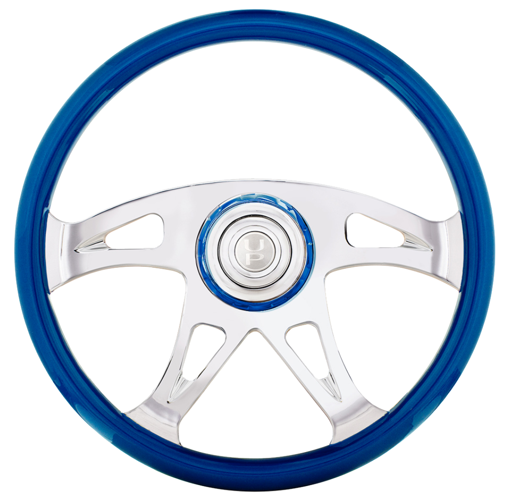18" Boss Steering Wheel With Color Matching Horn Bezel