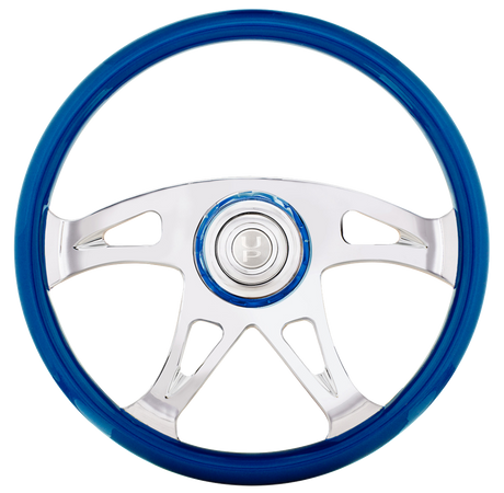 18" Boss Steering Wheel With Color Matching Horn Bezel