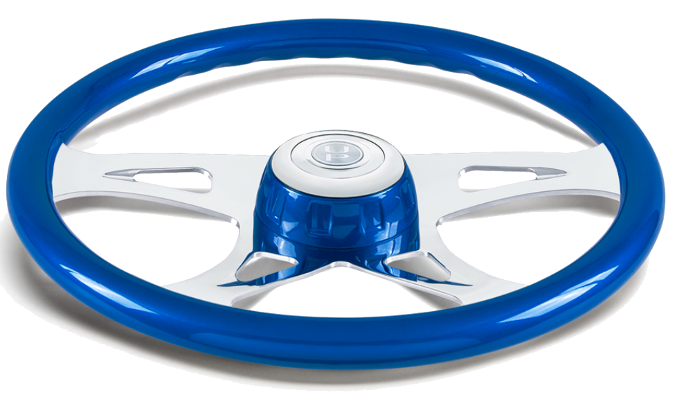 18" Boss Steering Wheel With Color Matching Horn Bezel