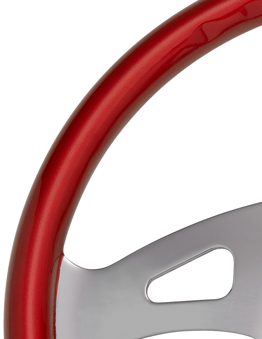 18" Boss Steering Wheel With Color Matching Horn Bezel