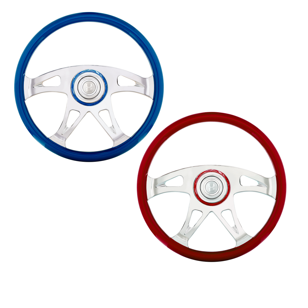 18" Boss Steering Wheel With Color Matching Horn Bezel