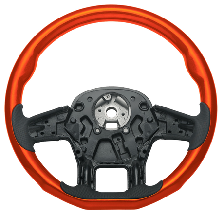 Peterbilt and Kenworth - 18" YourGrip Wood Candy Color Steering Wheels