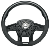 Peterbilt and Kenworth - 18" YourGrip Leather And Wood Candy Color Steering Wheels
