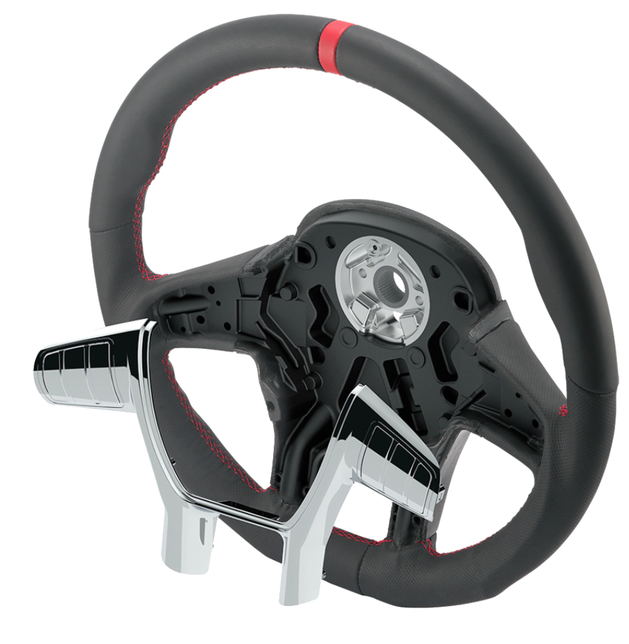 18" Your Grip GT PRO Leather Steering Wheel