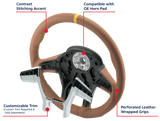 Peterbilt And Kenworth - Horn Bezel Trim For YourGrip™ Steering Wheel