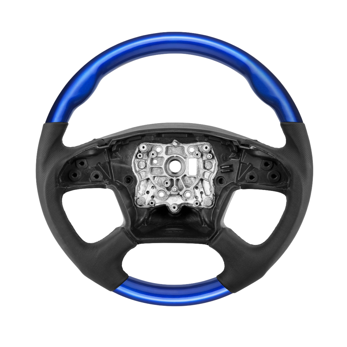 Freightliner Cascadia (2018-2026) 18" Leather And Wood Steering Wheels