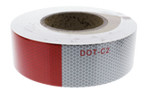 Reflective Tape, DOT-C2 Conspicuity  - 2 Inch x 150 Feet Roll