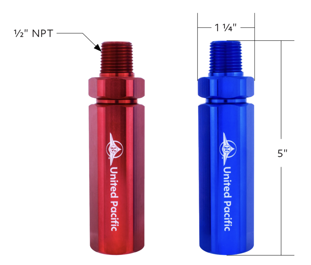 Glad Hand Extension Grip (Pair) Hex Aluminum