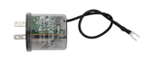 LED Flasher With Reverse Polarity Base & Extension Wires