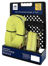Ratchet Strap With Wire Hook - 2 Inch x 27 Feet