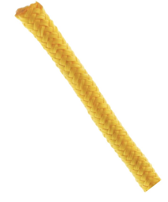 Rope - 3/8" x 50', 16-Strand Double Braided Polypropylene