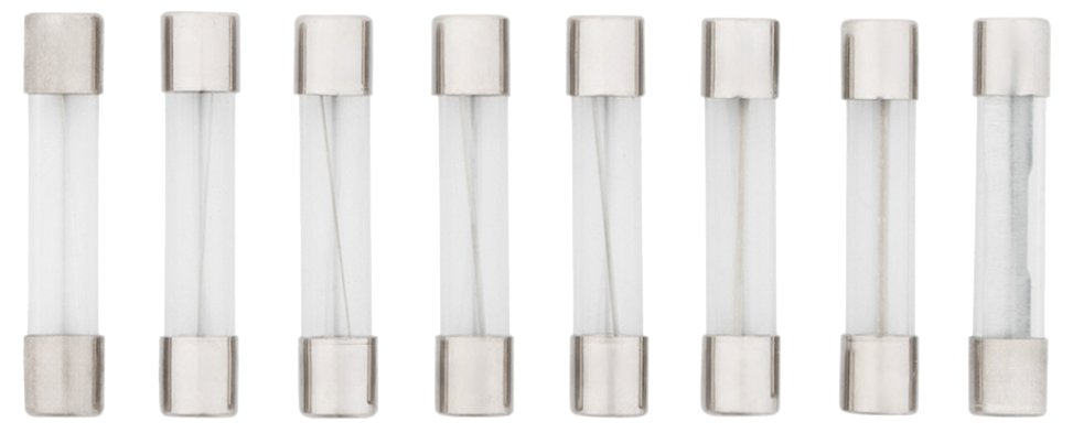 Fuse Kit AGC Glass 3,5,7.5,10,15,20,25,30 AMP Fuses (8-Pack)