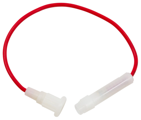 Fuseholder In-Line Glass 16 AWG 6.5 Inch Wire With 14 Amp SFE Fuse