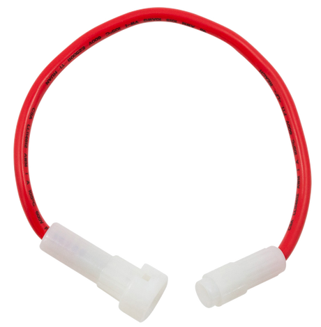 Fuseholder In-Line Glass 10 AWG 6.5 Inch Wire With One 30 Amp AGC Fuse Two Vinyl Terminals