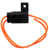 Fuseholder In-Line HD ATC/ATO Waterproof With Two 8 Inch 12 AWG Orange GXL Leads