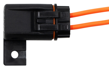Fuseholder In-Line HD ATC/ATO Waterproof With Two 8 Inch 12 AWG Orange GXL Leads
