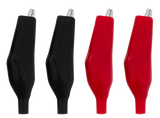 10 AMP Alligator Test Clips With Vinyl Boots