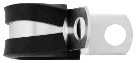 Santoprene Insulated Clamps With 1/4 Inch Mounting Hole (10-Pack)