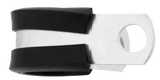 Santoprene Insulated Clamps With 1/4 Inch Mounting Hole (10-Pack)