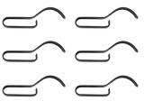 Steel Push-On Frame Clips (6-Pack)