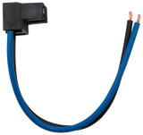 Halogen Bulb Headlight Connector, 2-Wire Universal H7, Two Pins at 90 Angle