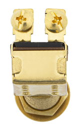 Starter, All Brass With Nickel Plate, 10 Amp 12V