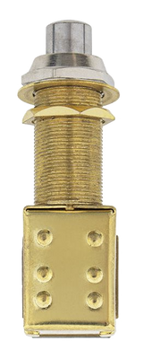Starter, All Brass With Nickel Plate, 10 Amp 12V