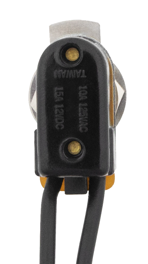 Toggle Bakelight With Intergrated Wire Leads 15 Amp, 12V S.P.D.T. On/Off