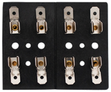 Fuse Block, 4 Position Glass