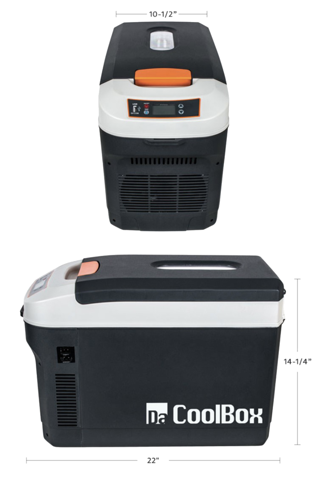 23 QT Da CoolBox Thermoelectric Cooler/Warmer 12 Volt