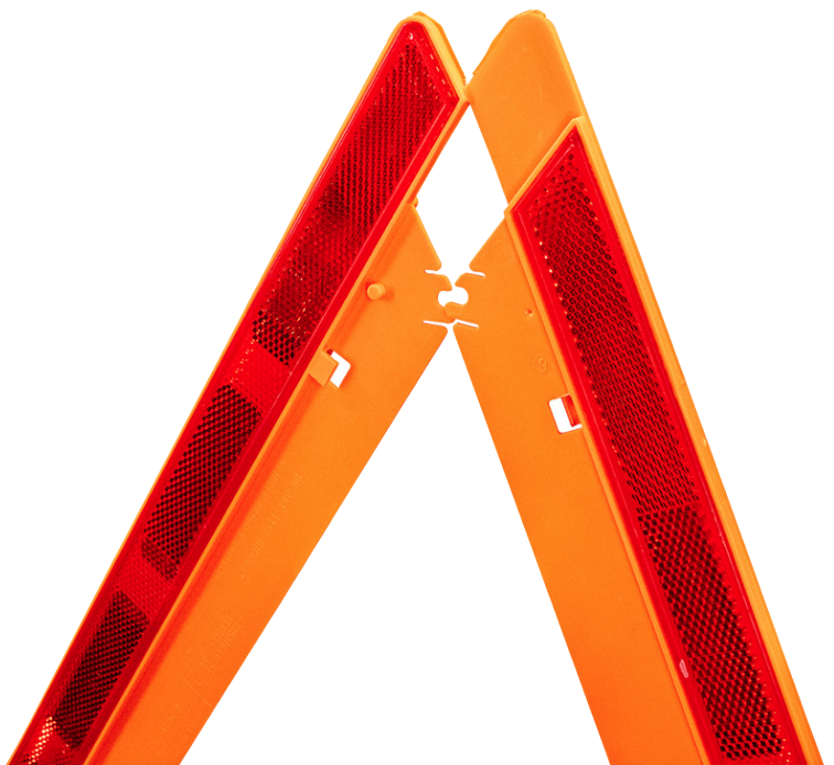 Emergency Warning Triangle Kit (3-Pack)