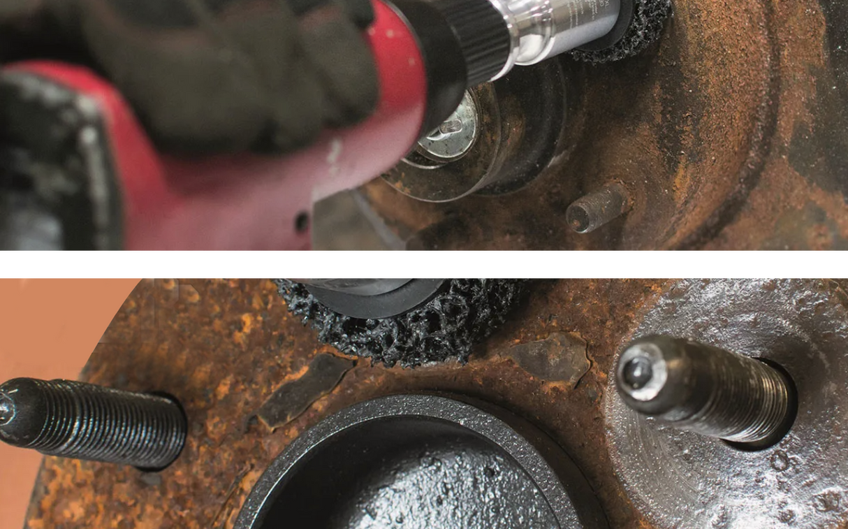 Wheel Hub Cleaning,  Hub Buddy Truck, 1/2" Drive