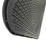 Peterbilt 357 379 (2004 & Older) & Kenworth W900 T800 T600 (2006 & Older) Trucks - All Weather Deep Ribbed Floor Mats, Pair