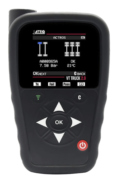 ATEQ VTTruck 2.0 Advanced Commercial Vehicle TPMS Tool