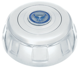 Chrome Military Steering Wheel Horn Button