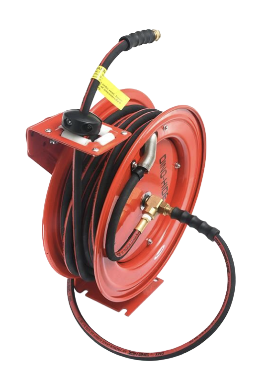 Hose Reel HD Retractable Includes 3/8" x 50' Hose