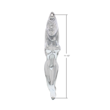 Grab Handle - Chrome Lady Design Shape