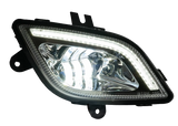 Freightliner Cascadia (2018-Newer) Fog Light Black or Chrome Reflector