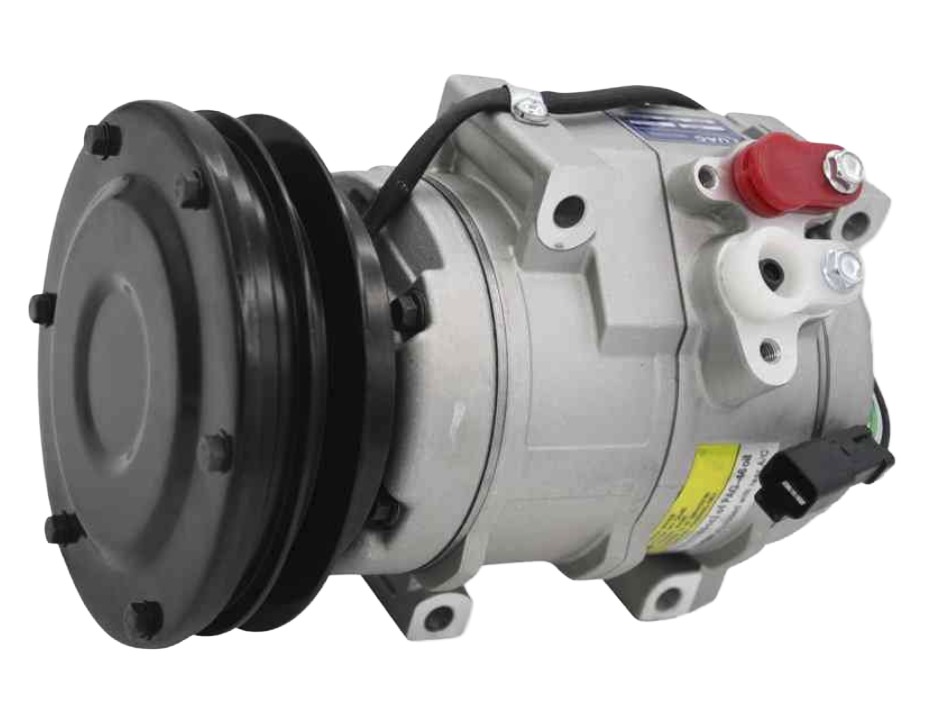 Caterpillar 320/320C Heavy Duty AG 24V AC Compressor with Single Groove