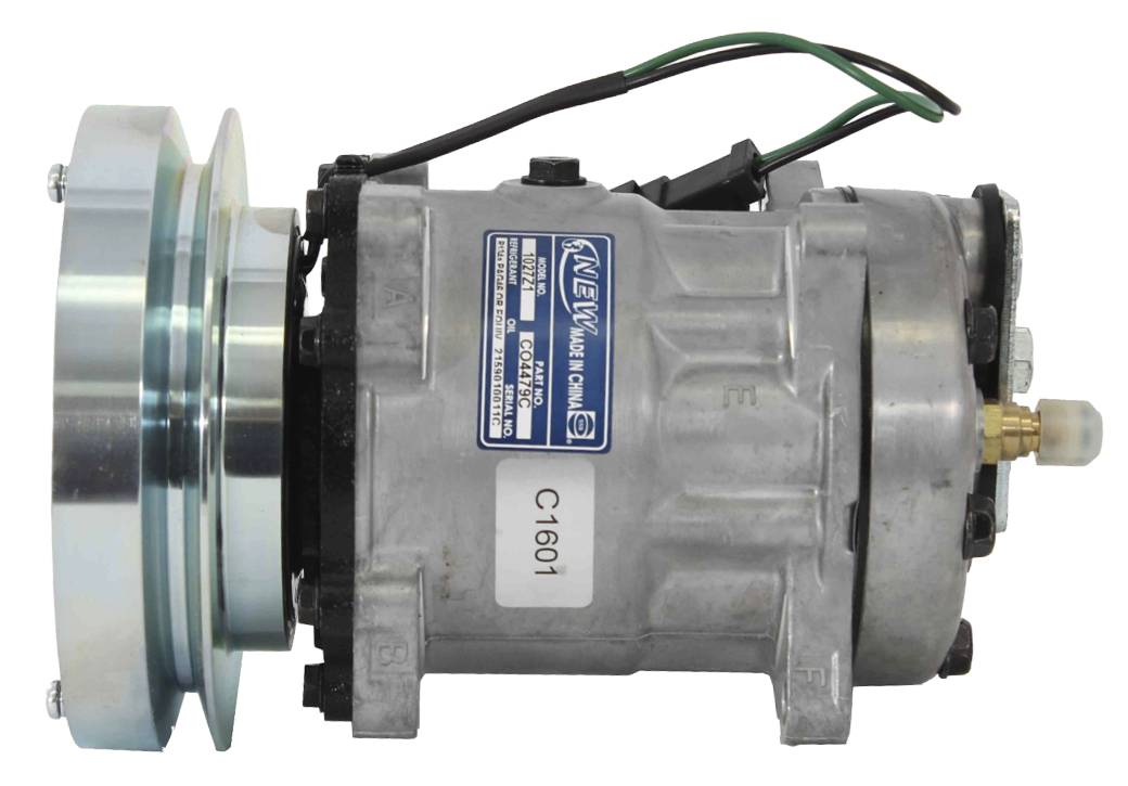 Caterpillar Track & Wheel Loader A/C Compressor – 24V Heavy Duty Replacement