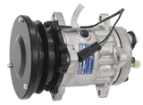 Caterpillar Sanden Style Replacement A/C Compressor | 24V 138mm Clutch