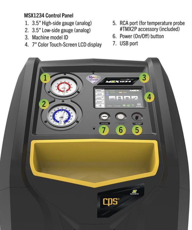 CPS Products R1234YF Refrigerant Management Center
