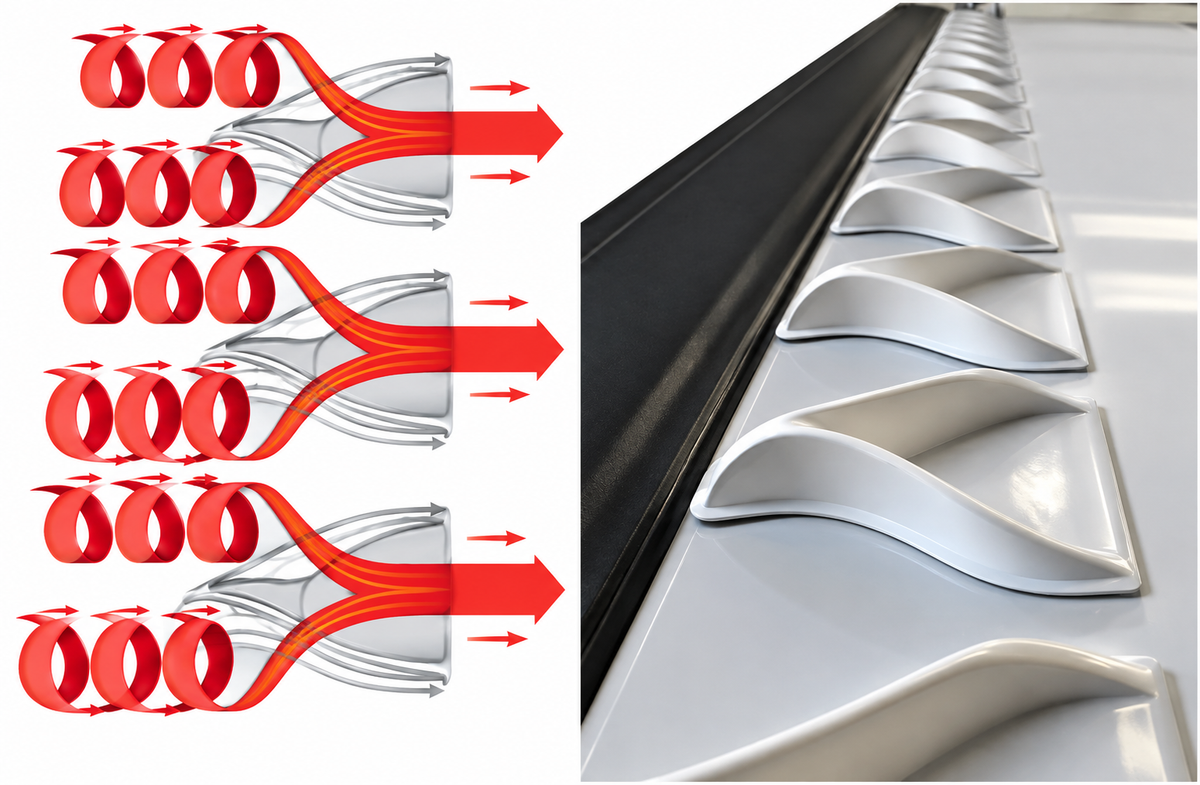 EcoFins® Drag Reduction System – Aerodynamic Fuel Saver for Semi Trucks & Trailers