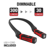 300 Lumen Dimmable and Rechargeable Neck Light
