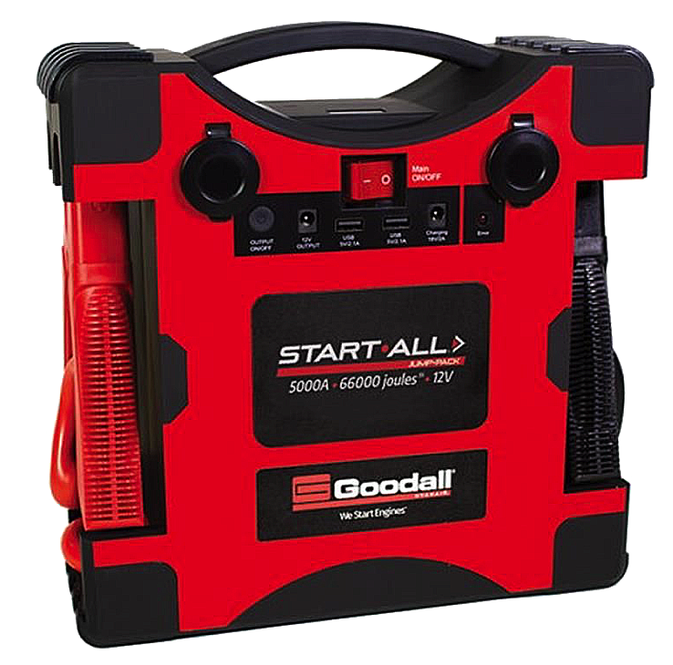 Start-All Jump-Pack® 5000A – Heavy-Duty Lithium Jump Starter & Power S ...