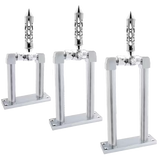 Air Valve Lever and Stand Set Chrome - Brooklyn