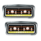 Peterbilt - LED Headlight With Heated Lens & Sequential Turn Signal