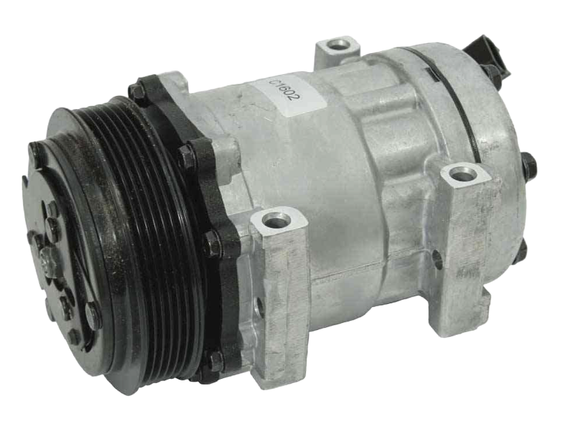 Freightliner - A/C Compressor Sanden Type With 125mm Clutch and 6 Grooves