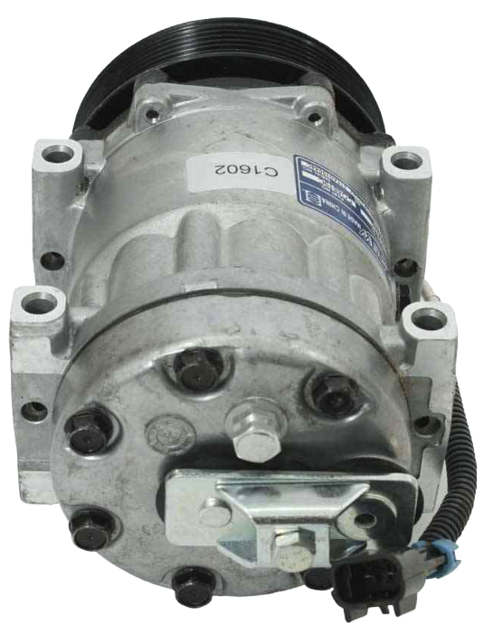 Freightliner - A/C Compressor Sanden Type With 125mm Clutch and 6 Grooves