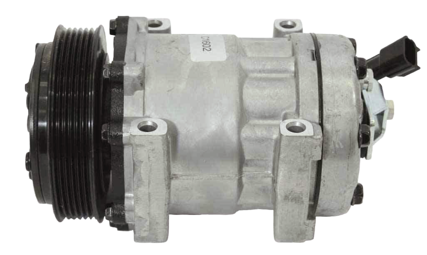 Freightliner - A/C Compressor Sanden Type With 125mm Clutch and 6 Grooves